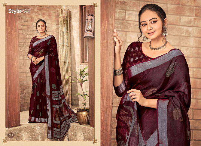 Stylewell Anupama 3 Fancy Festive Wear Printed Designer Saree Collection